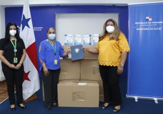 MINSA recibe mascarillas KN95 por parte de la empresa Merck S.A 