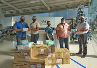 Región de salud de Panamá Oeste recibe donación  por parte de Petroautos