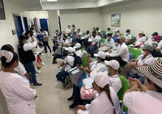 Esperan inmunizar a más de 8 mil personas durante vacunación de las Américas en Herrera 