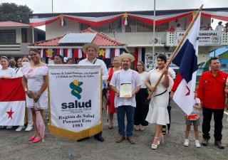 Región de Salud de Panamá Este celebra Día de los símbolos patrios
