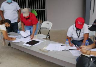 EUT de Chiriquí inspecciona albergues de damnificados por ETA