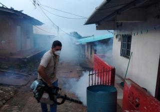Control de Vectores de Panamá Este siguen trabajando por la población.