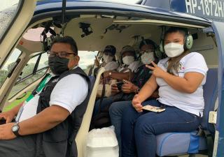 Avanza estrategia de vacunación en Bocas del Toro