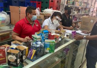 Farmacia y drogas continúa realizando operativos