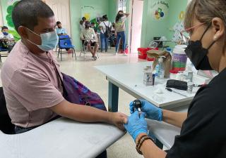 Mas de 500 personas se benefician de la Primera Feria de Salud Integral en San Miguelito 