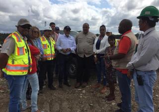 Visita al vertedero de la ciudad de Colón, provincia de Colón.