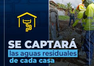 Red de alcantarillados se refuerza con 373 conexiones domiciliarias 