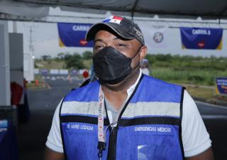 Exitosa jornada de vacunación en auto rápido en Penonomé 