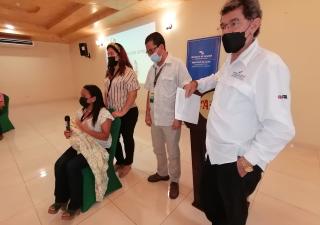 Herrera capacita a educadores para la Salud