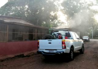 Nebulizan áreas de la provincia de Herrera ante presencia de mosquitos 