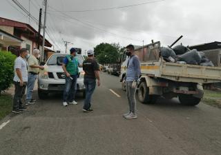Herrera realizó operativo de limpieza