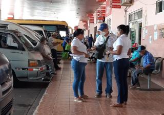 Promoción de la Salud orienta a viajeros sobre prevención de enfermedades