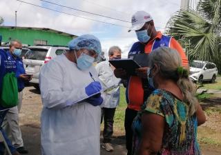 Herrera realiza trazado en Llano Bonito