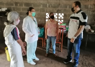 Región de Salud de Herrera atiende caso de adulta mayor con discapacidad