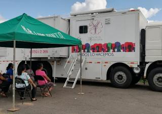 Culminó recorrido de “Salud sobre ruedas” en el distrito de Las Minas  