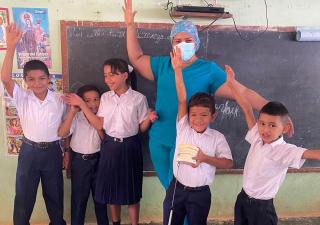 Inicia programa de salud escolar en áreas de difícil acceso de Las Minas de Herrera