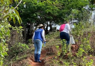 Vacunación de las Américas continúa casa por casa en Los Pozos de Herrera