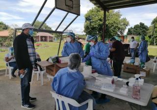 Regional realiza barrido en El Ciruelo, Herrera