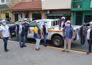 Realizan volanteo de bioseguridad en Herrera
