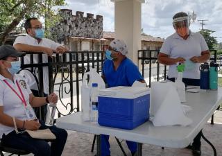 Hisopados exprés en el distrito de Ocú 