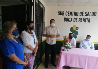 Reanuda atención en subcentro de salud de Boca de Parita 