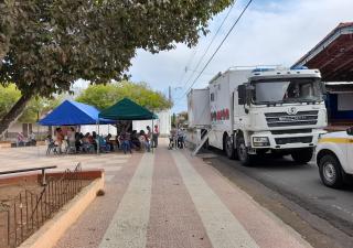 Salud sobre Ruedas se encuentra en Guararé 