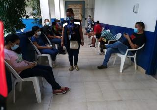 Inicia puesto fijo de vacunación en Chitré 