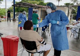 Fortalecen capacidad en centros de hisopado en la provincia de Herrera 