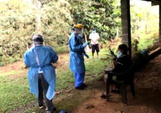 Penonomé intensifica jornada de hisopados 