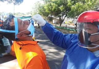Jornada integral de hisopados en David Este 