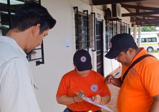 Iniciamos evaluación de instalaciones de salud para el II Simulacro Nacional en Herrera