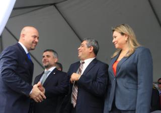 Viceministro de Salud asiste a Ceremonia de Cambio de Mando de los Estamentos de Seguridad