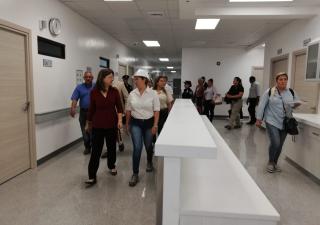 Ministra de Salud realiza recorrido en nuevo Hospital Guillermo Sánchez Borbón de Bocas del Toro
