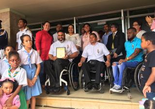 Atletas panameños participaron en los Juegos Parapanamericanos de Lima Perú, 2019.