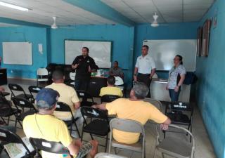 Orientación sobre VIH en cárcel de Las Tablas