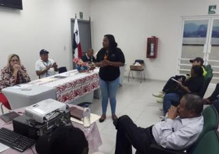 Reunión interinstitucional para combatir el dengue en Pacora