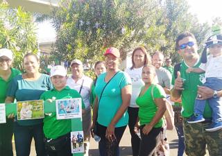 Regional de Panamá Norte participa en caminata