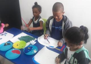 Taller de arte y pintura en Bocas del Toro