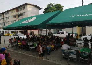 Feria infantil de la salud en Colón