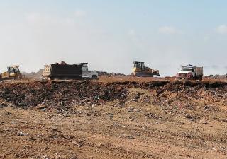 Continúan inspecciones en el vertedero municipal de Chitré