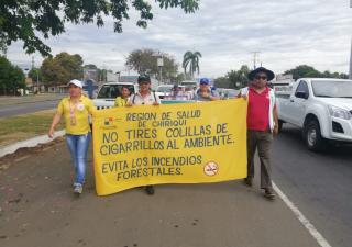 Regional de Chiriquí hace llamado contra incendios forestales