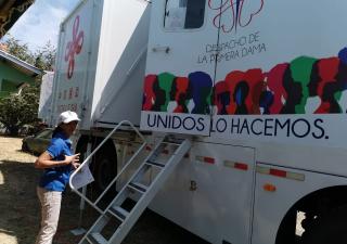 Salud sobre Ruedas en Tonosí.