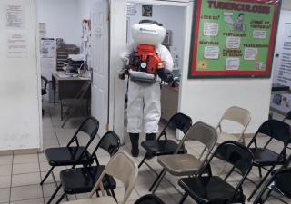 Región Metropolitana realiza jornadas de desinfección y fumigación 