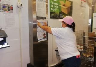 Promoviendo acciones contra el COVID-19