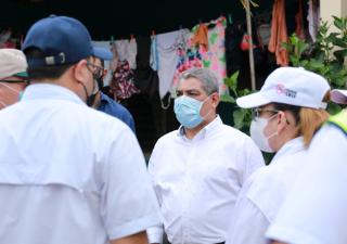 MINSA y MINSEG ponen en marcha barrido de hisopados en Monagrillo, Chitré