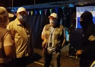 Regional de Herrera realizó operativo nocturno en comercios