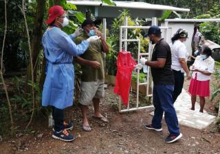 Región de Veraguas intensifica jornada de trazabilidad en el distrito de Cañazas