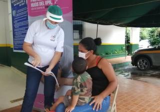 Región de Salud en Herrera realiza campaña masiva de vacunación 