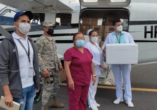 Minsa Chiriquí recibe 23 mil 450 dosis de vacunas contra la covid-19