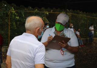 Continúa la búsqueda activa de casos positivos de COVID-19 en Veraguas